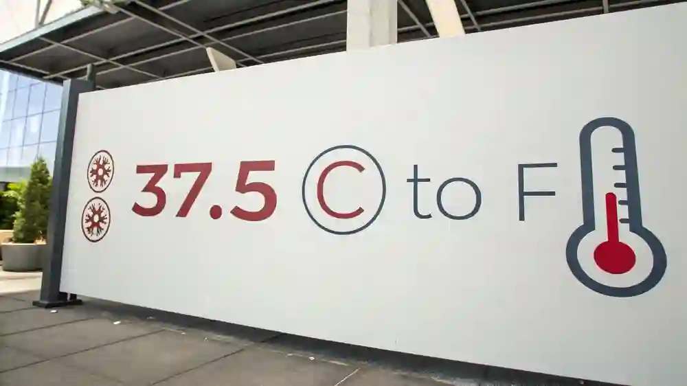 37.5 Celsius To Fahrenheit Is Equal To 99.5 Degrees